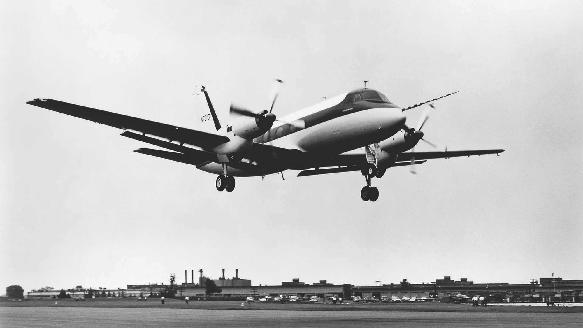 Inaugural flight of the Gulfstream I